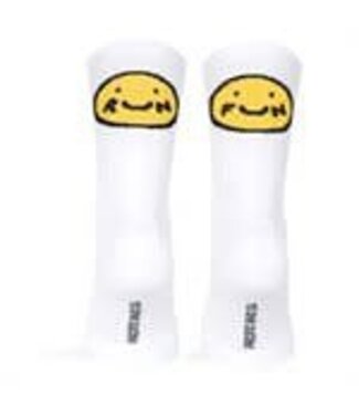 Pacific & Co Chaussettes Pacific & Co. Tricot SMILE RUN Blanc S / M