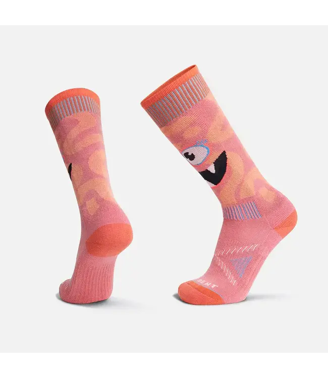 LeBent LÉ BENT Kids Monster Party Light Cushion Snow Sock