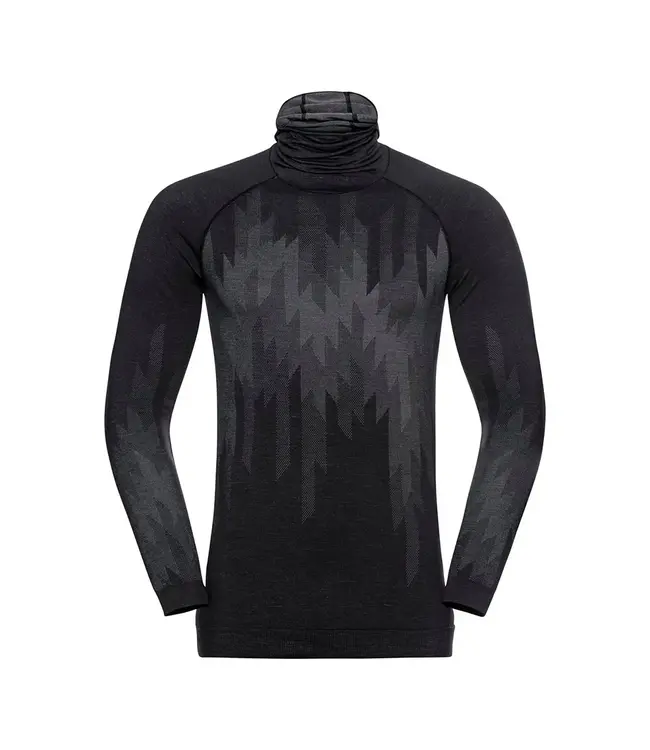 Odlo ODLO BL TOP FACEMASK L/S KINSHIP PW 200