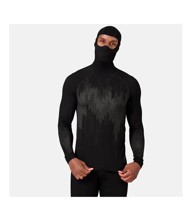 Odlo ODLO BL TOP FACEMASK L/S KINSHIP PW 200