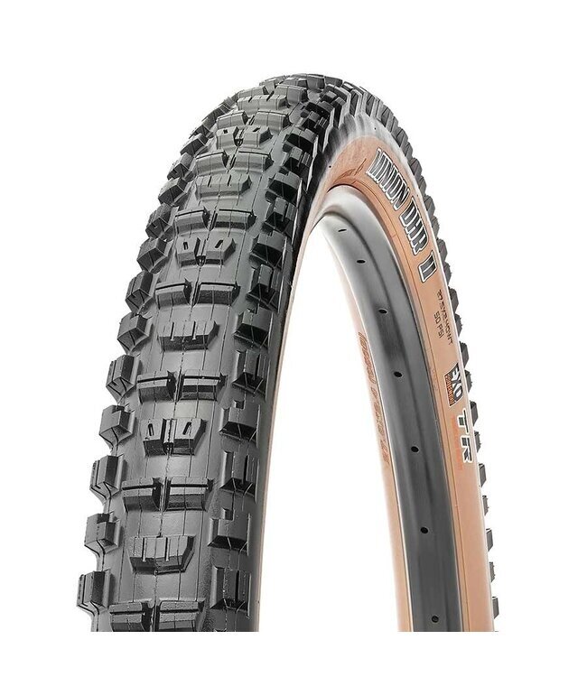 Maxxis Maxxis, Minion DHR2, Tire, 29''x2.40, Folding, Tubeless Ready, Dual, EXO, Wide Trail, 60TPI, Tanwall