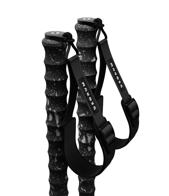 deorum Deorum Apollo FR Adjustable ski poles - Black