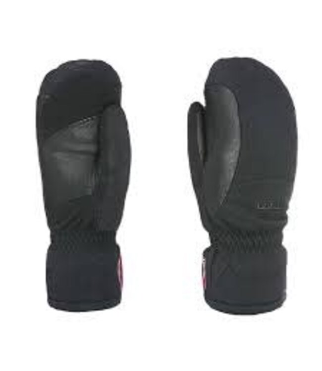 Level Level Glove Flames Mitt Black