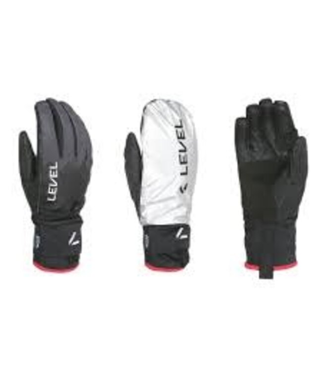 Level Level Glove Ski Alper Light Black
