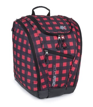 K&B K&B Junior Ski Boot Backpack Hunter Red 38L