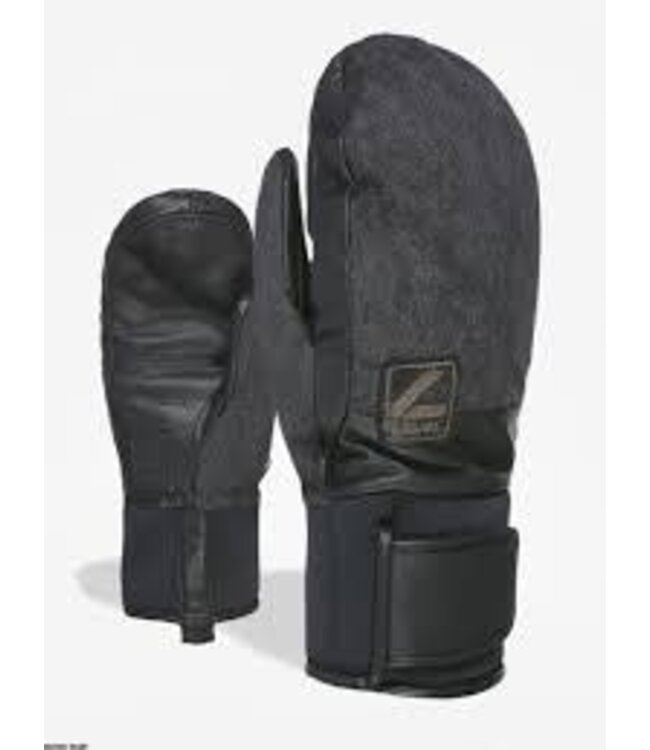 Level level Glove Rover Mitt Black-Grey