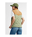 Hors La Loi Ladies Reversible Quilted Vest Oil Green