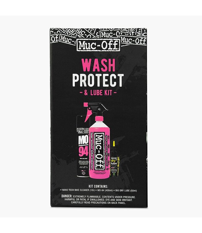 Muc-Off Muc-Off, Wash, Protect & Lube, Maintenance Kit - Dry Lube