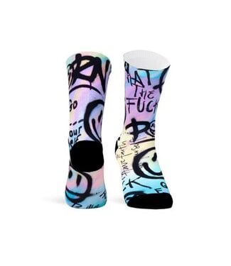 Pacific & Co Chaussettes Pacific & Co. Sublimées ACID COLORS S / M