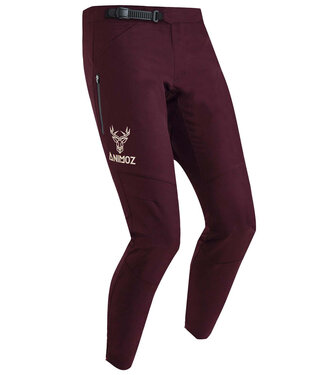 Animoz Animoz WILD Pants, Unisex, Burgundy