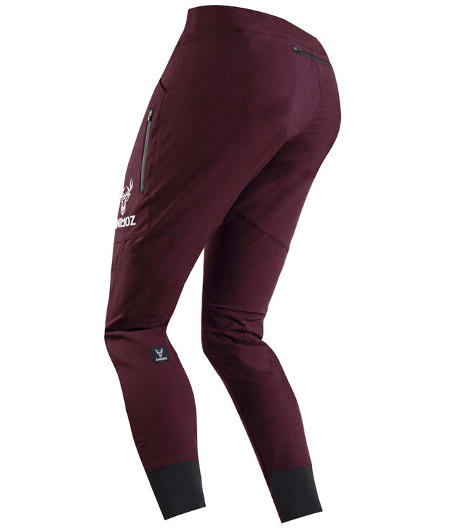 Animoz Animoz WILD Pants, Unisex, Burgundy