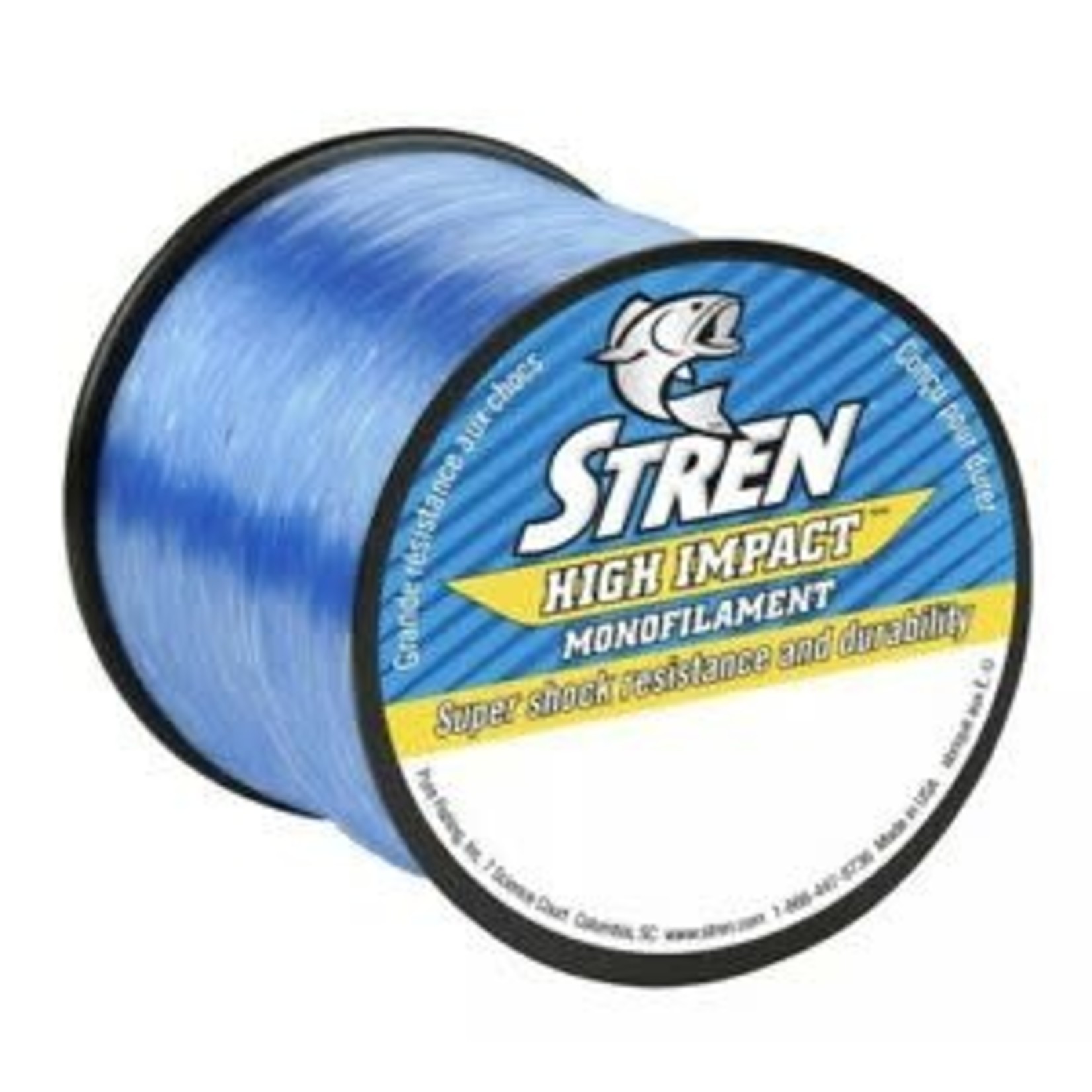 Stren Stren High Impact Monofilament Fishing Line (1/4 lb. Spools) Smoke Blue