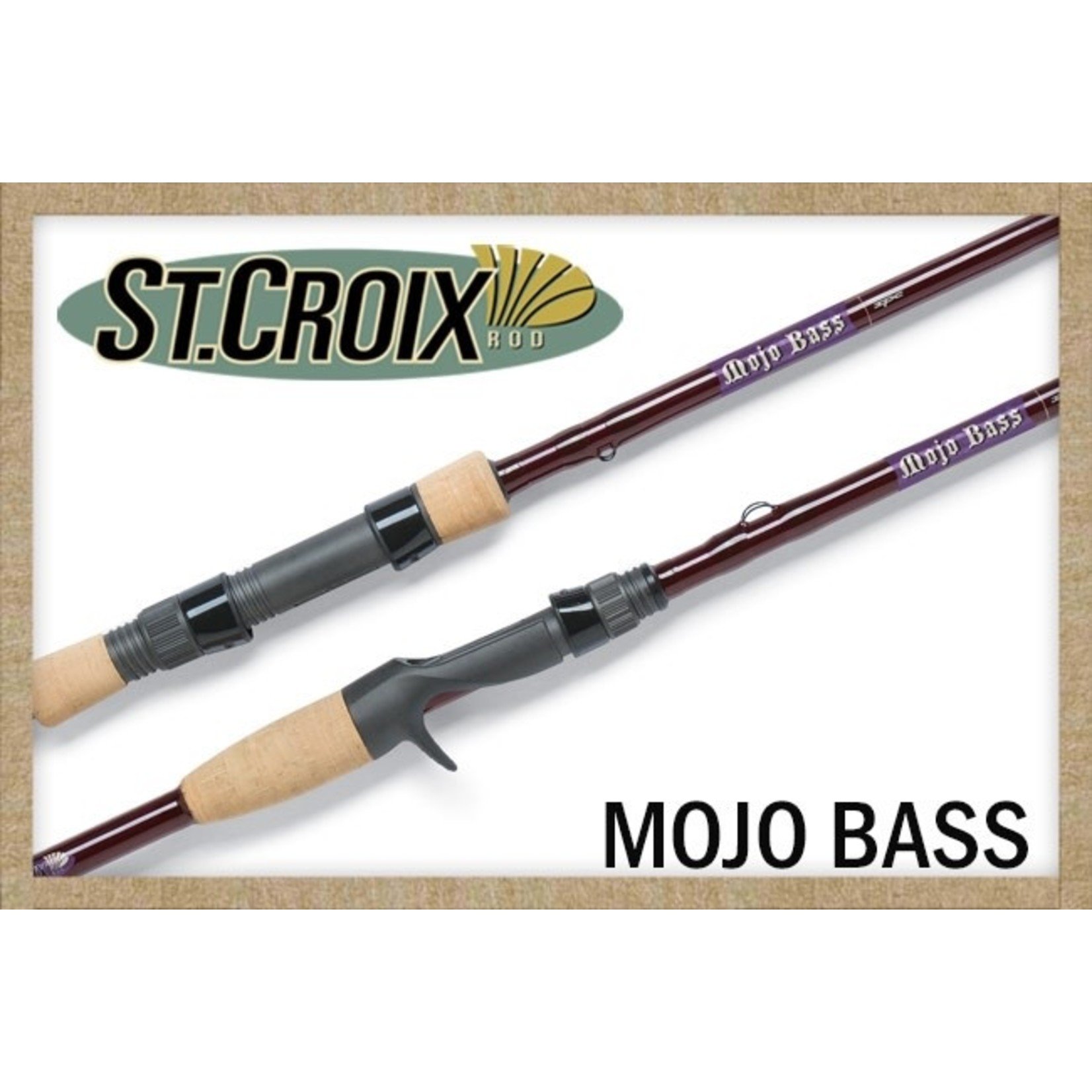 St. Croix Mojo Bass Spinning Rod - 7'1 Medium Fast