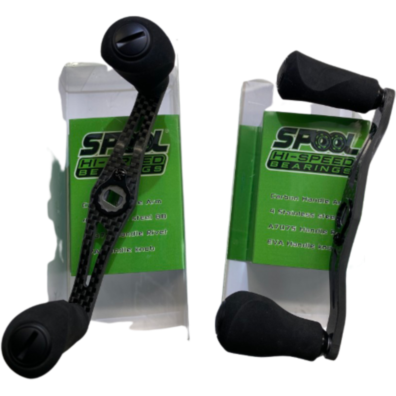 Spool Spool Hi-Speed Bearings Carbon Fiber Reel Handle