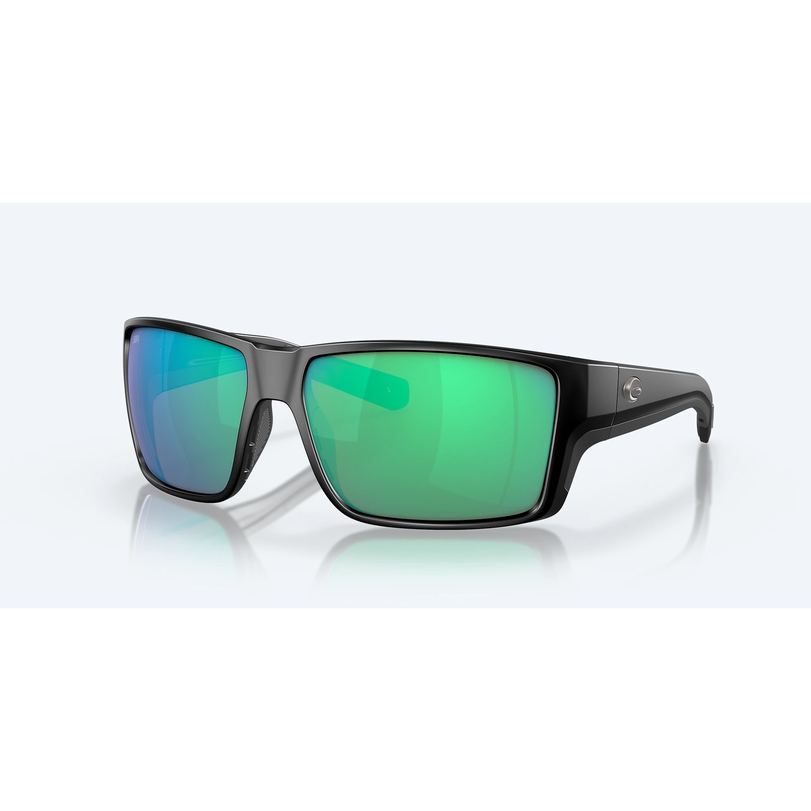 Costa Del Mar Reefton Pro Black Frame Green Mirror 580G