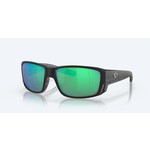 Costa Del Mar Tuna Alley Pro Black Frame Green Mirror 580G