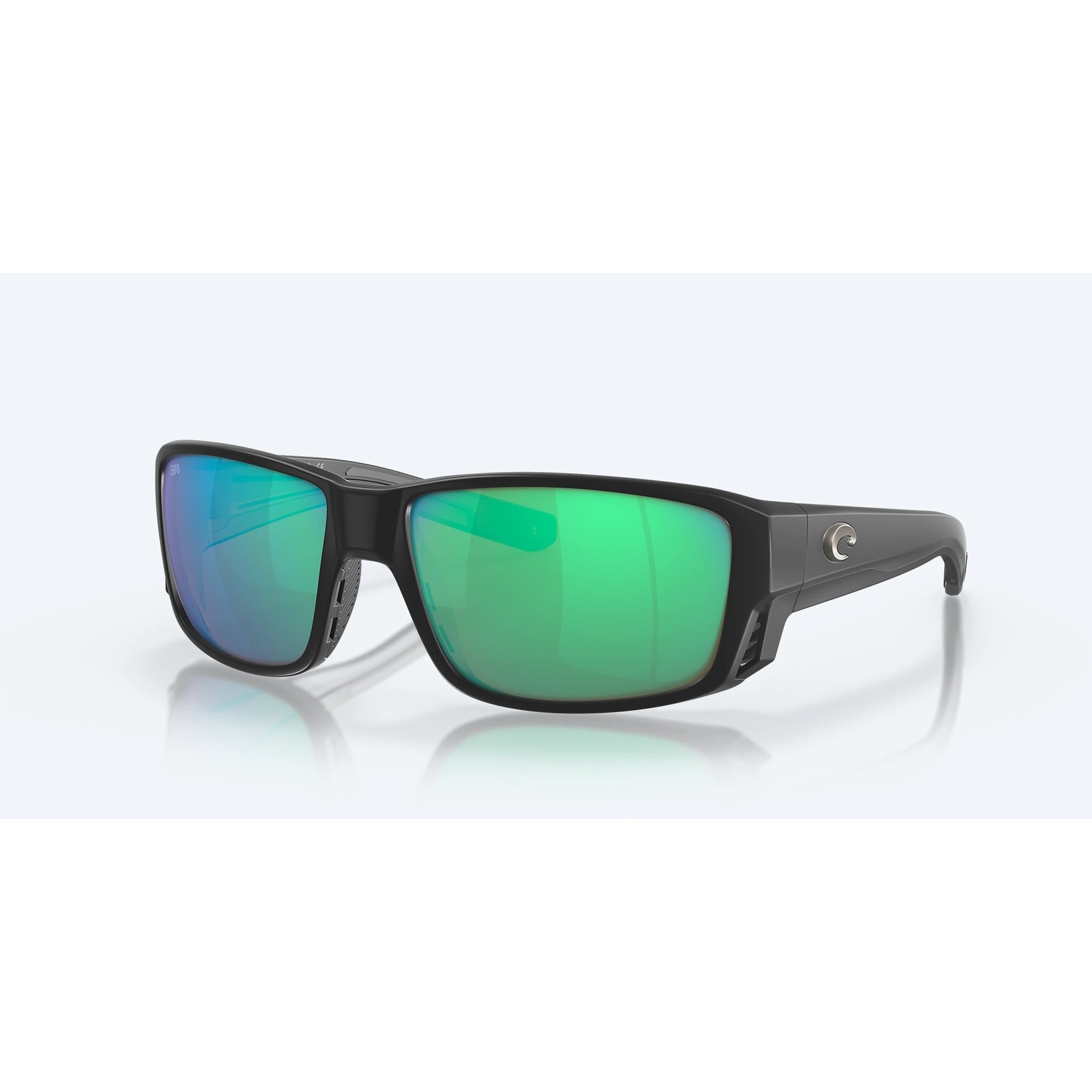 Costa Del Mar Tuna Alley Pro Black Frame Green Mirror 580G