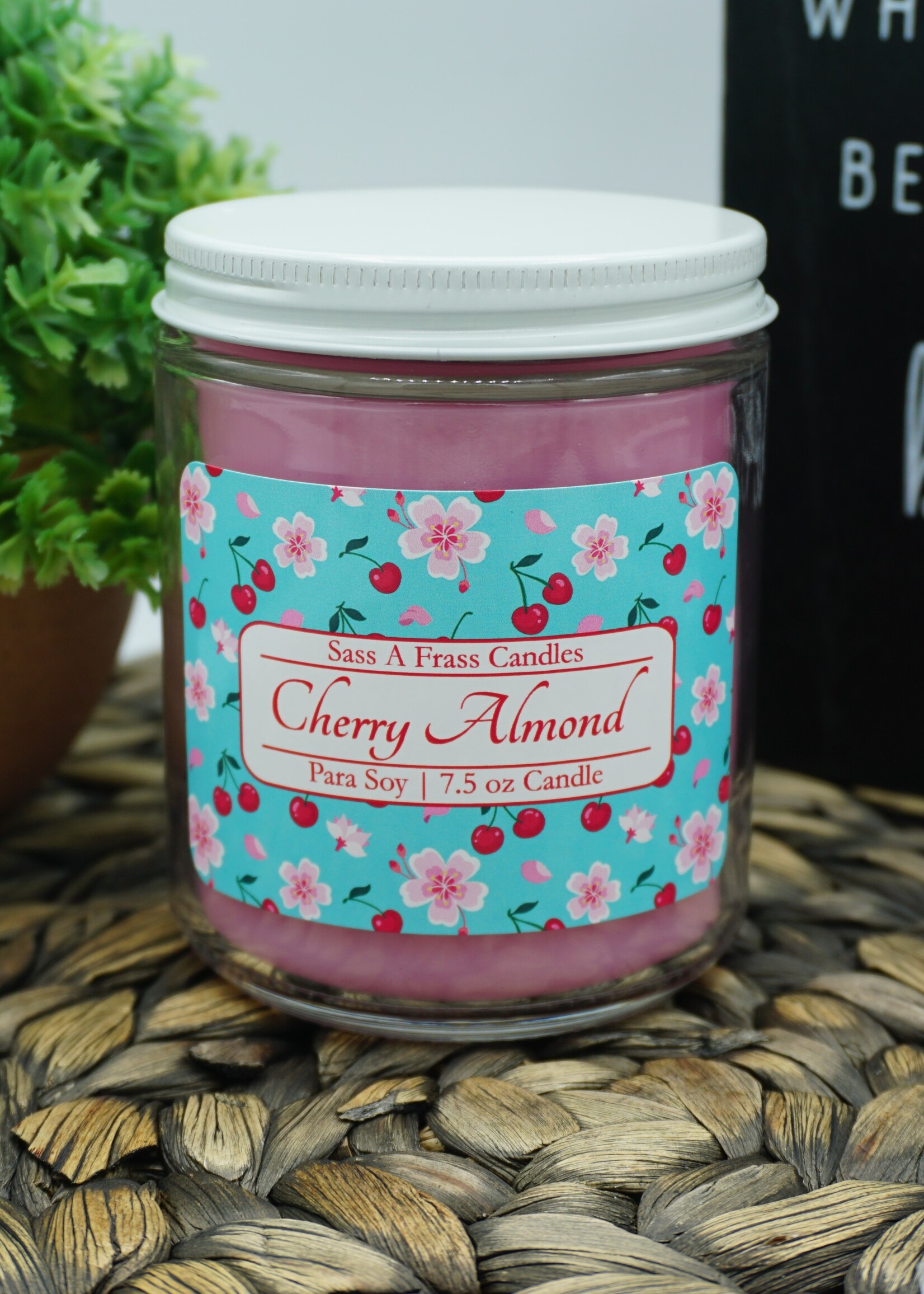 Cherry Almond 7.5 oz Candle