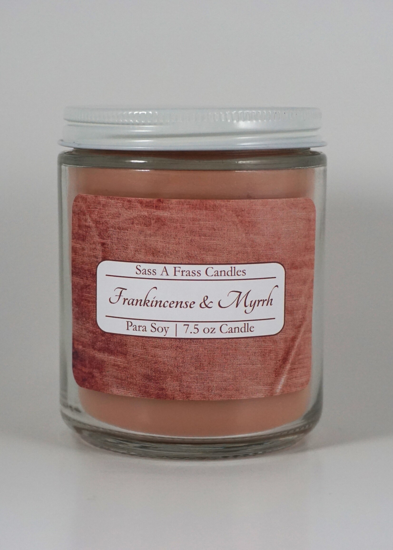 Frankincense & Myrrh 7.5 oz Candle