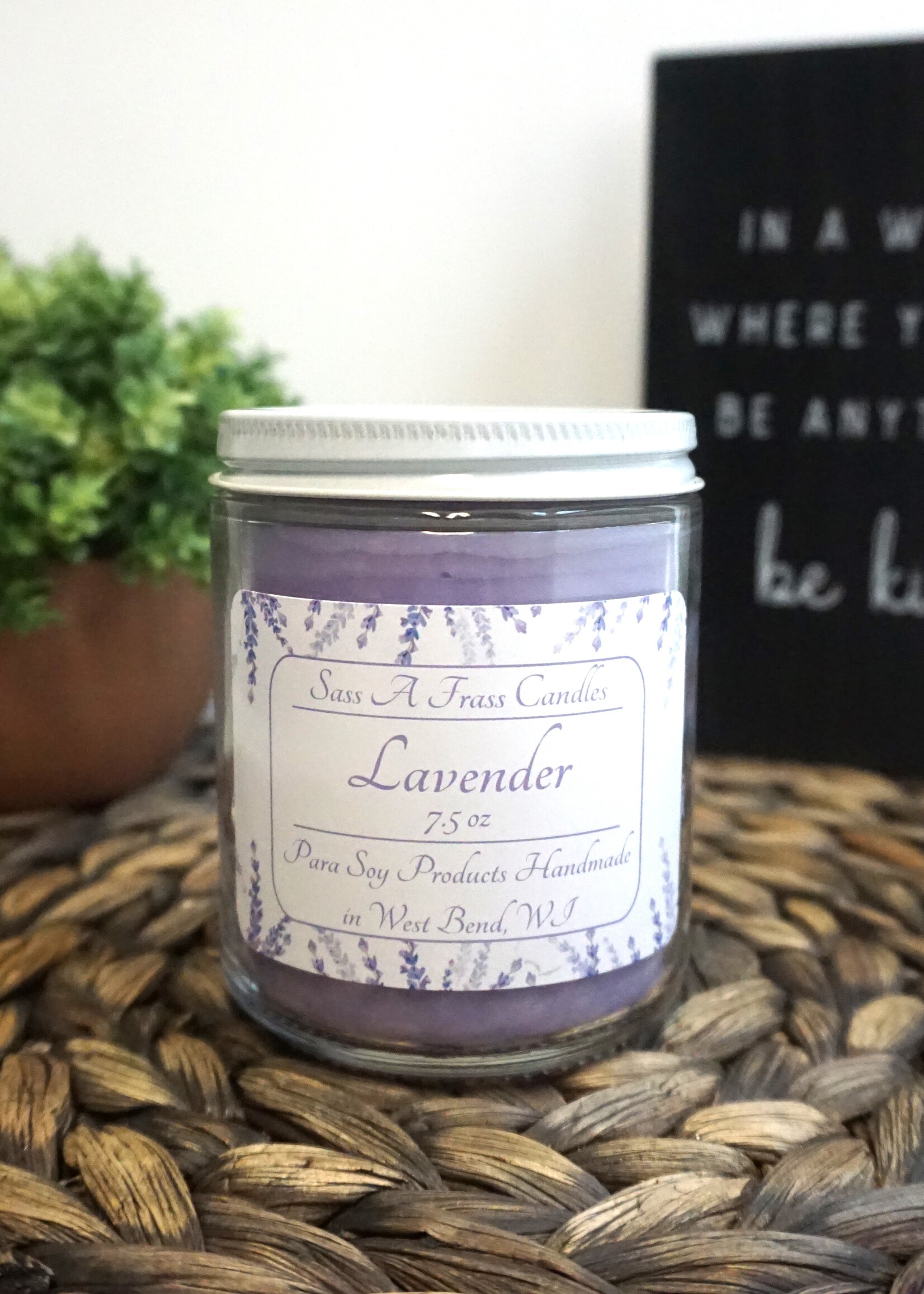 Lavender 7.5 oz Candle