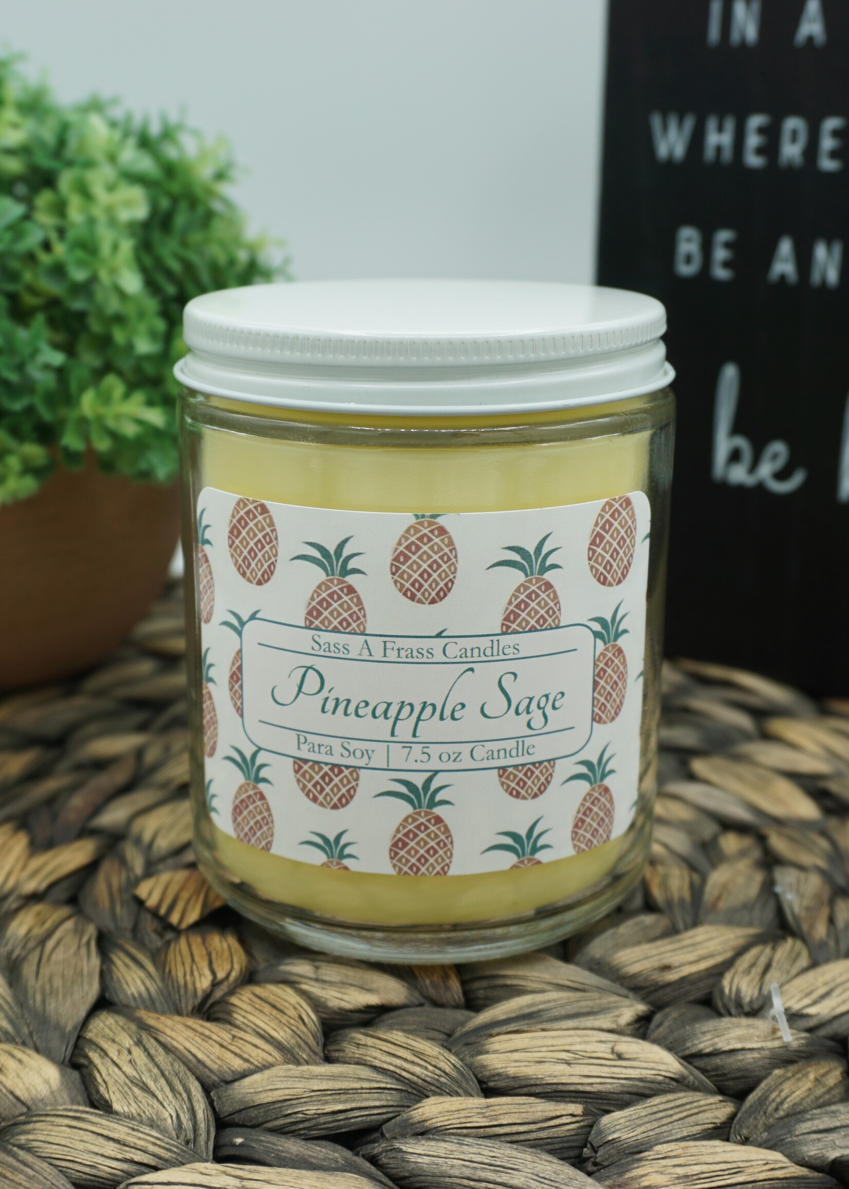 Pineapple Sage 7.5 oz Candle