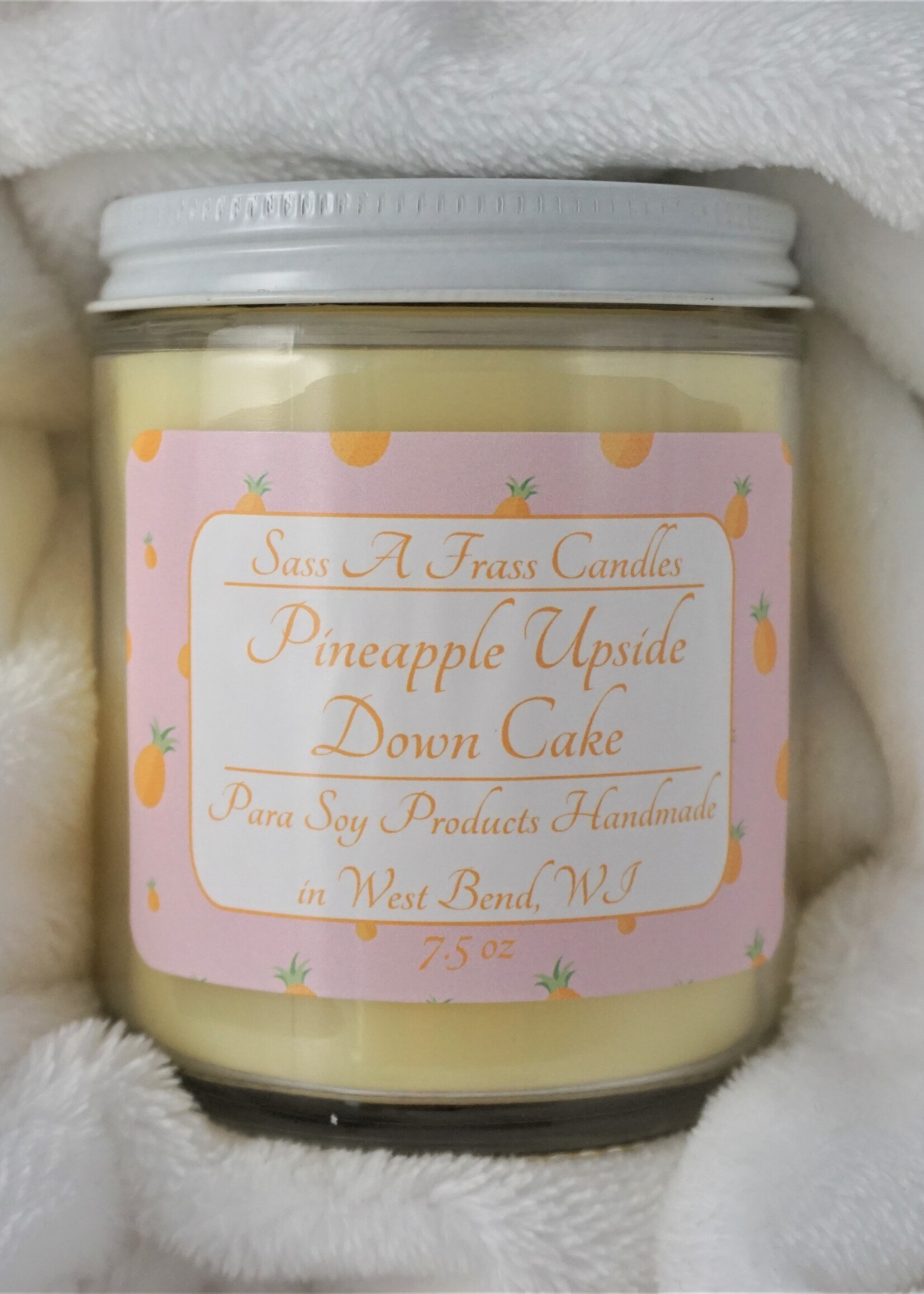 Pineapple Upside Down Cake 7.5 oz Candle