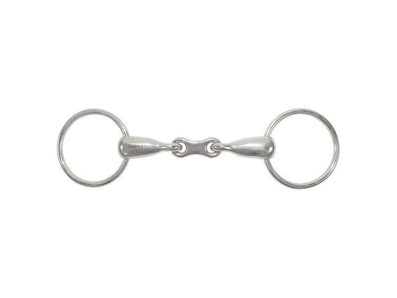 Stainless Steel French Link loose Ring