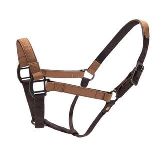 FinnTack American Quality Leather Halter with Adjustable Chin Strap -  Dutchess Bridle & Saddle, LLC