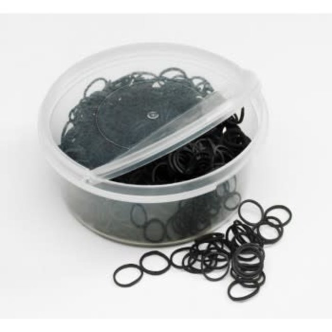 Rubber Braiding Elastics Container 500pc