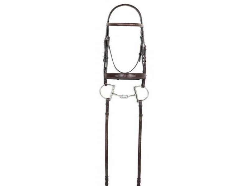 Ovation Classic Collection Fancy Raised Bridle W Reins
