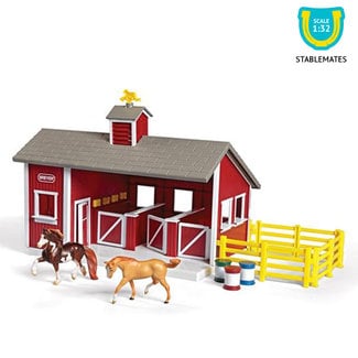 Breyer Red Stable Playset