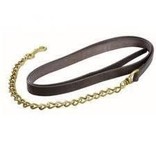 Leather Lead With Chain
