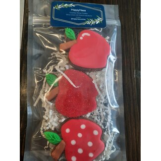 HappyNess Happyness Cookies Apple 3 pack