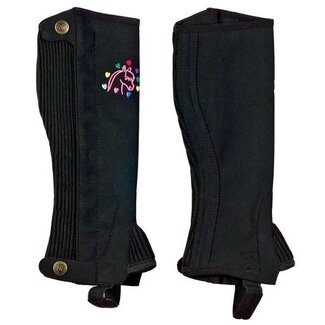 Ovation Horse & Heart Childs 4/6 Half Chaps