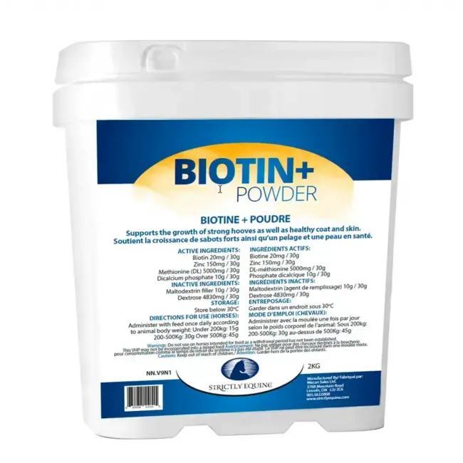 Strictly Equine- Biotin + 2kg