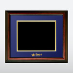 Diploma Frame - Rideau Espresso Stamped Double Mat