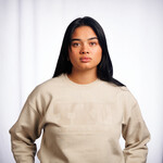 King's Beige Monochrome Crewneck