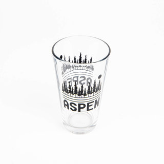 Retro Aspen Pint Glass