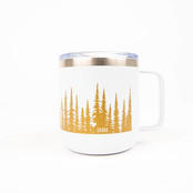 Ohana - Treeline Camper Mug - White Ohana - Treeline Camper Mug - White