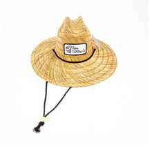 Richardson #827 Straw Hat - AOC Patch White