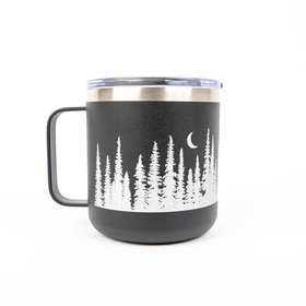 Treeline Camper Mug - Black