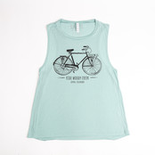 Ohana - Ride Woody Creek Women's Muscle Tee Ohana - Ride Woody Creek Women's Muscle Tee