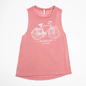 Ohana - Ride Woody Creek Women's Muscle Tee Ohana - Ride Woody Creek Women's Muscle Tee