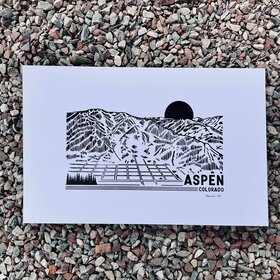 Ohana - Aspen Aerial - Print