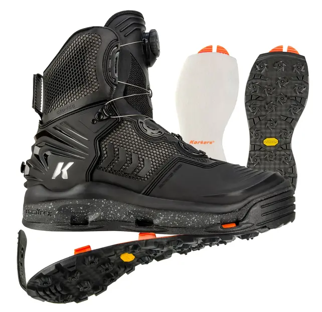 Korkers - River Ops BOA - Felt/Vibram