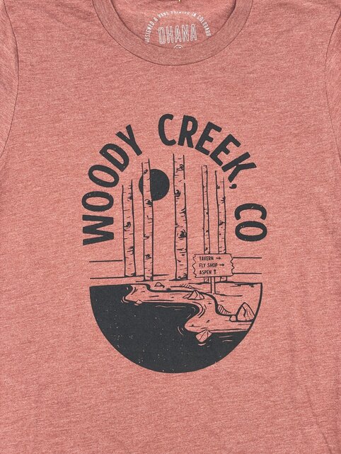 Ohana - Woody Creek Trailhead Tee Ohana - Woody Creek Trailhead Tee