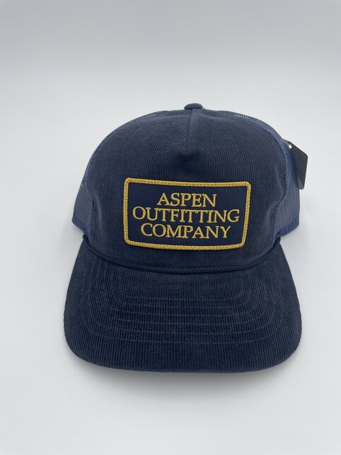 Richardson - Corduroy Patch - Solid Navy