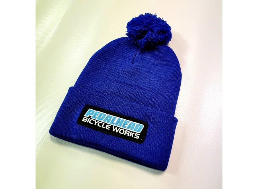 Blue Toque with Patch