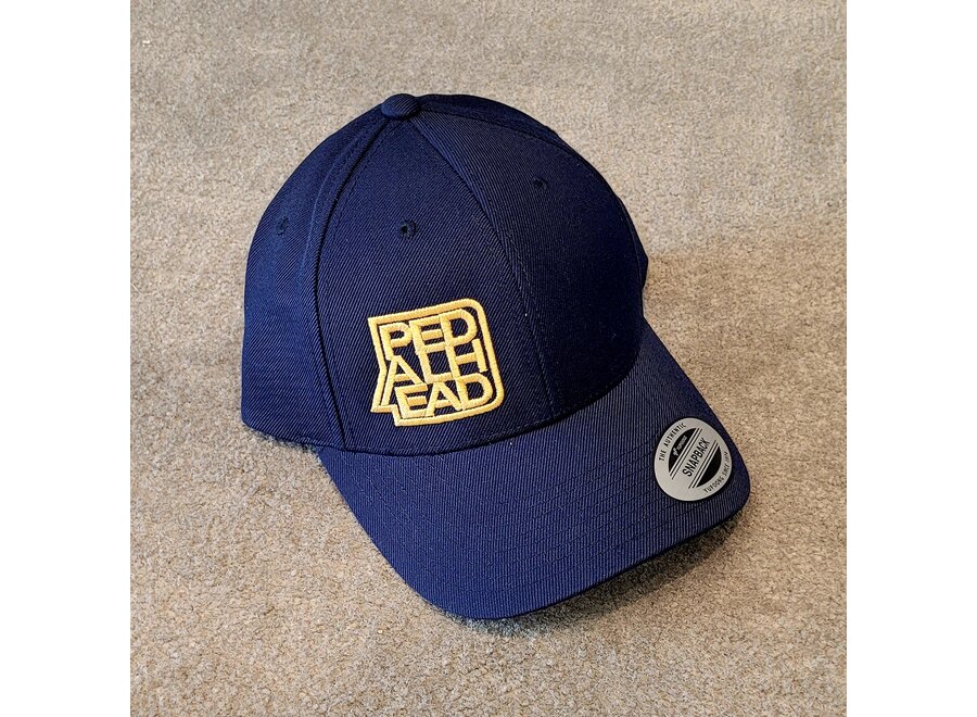 Pedalhead Snapback Ball Cap Bubble Logo