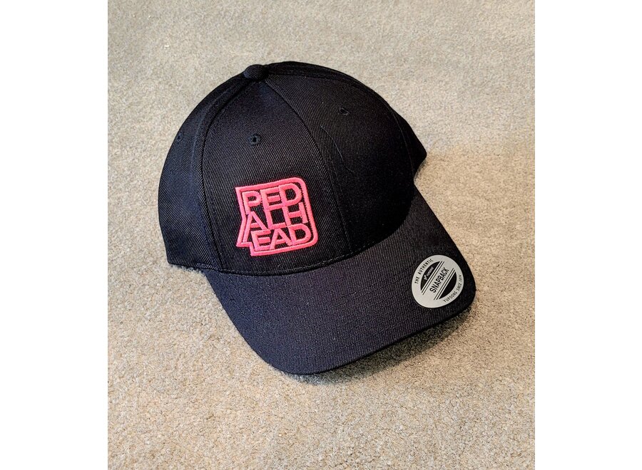 Pedalhead Snapback Ball Cap Bubble Logo